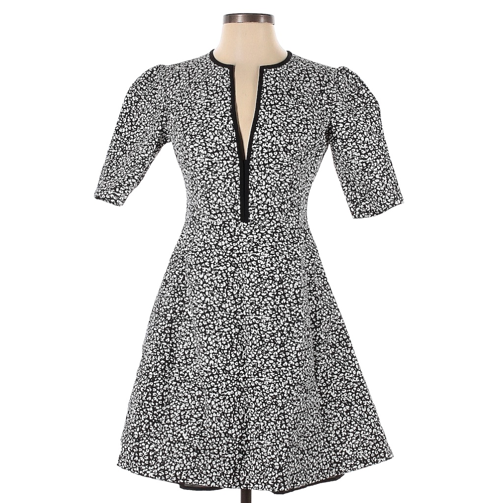 Nwot Nanette Lepore Animal Print Dress Size 2
